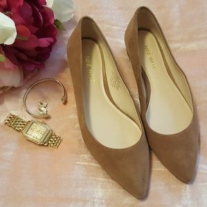 Nine West Onlee Suede Flats